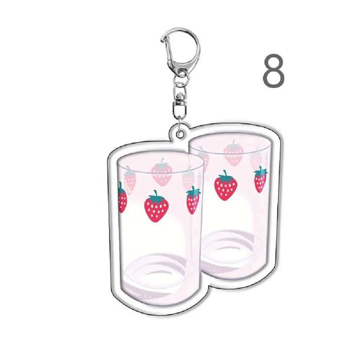 Anime Nana Keychain Cartoon  Bag Funny Pendant Keyring Jewelry Girls Women Fans Gifts Cosplay Car Keychains Pendant Jewelry