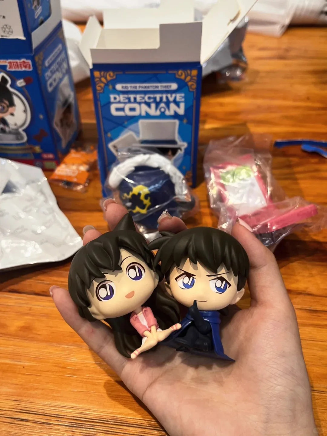 Blind Box Detective Conan – Mini Detective Series com Conan, Akai e Amuro Zero