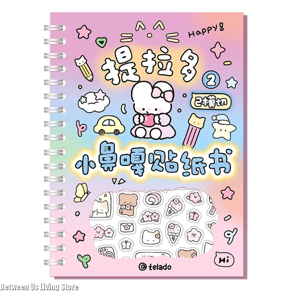 Kpop Washi Sticker Book - Cute DIY Decoration for Journals, Scrapbooking & Stationery