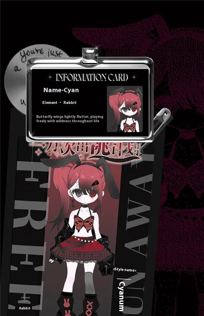 Crazy Pretty BJD Blind Box – Mini Boneca Articulada para Desktop Decor