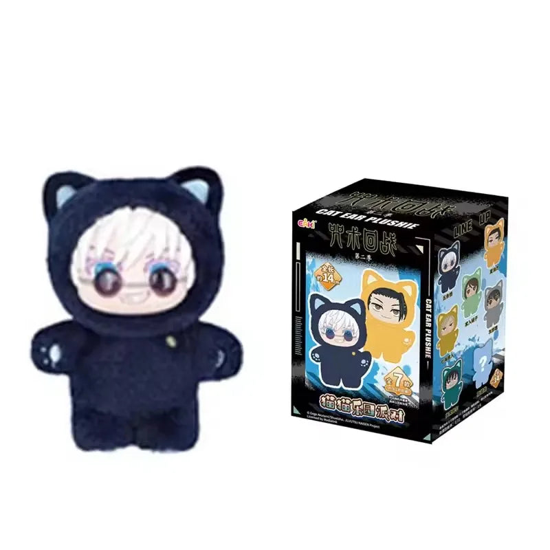 Eaki Jujutsu Kaisen S2 – Gojo Cat Park Party Plush Pendant  Coleção Anime