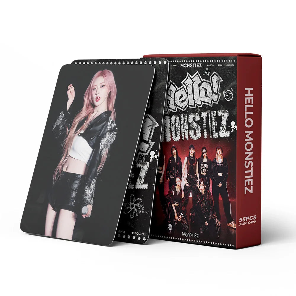 Kit 55 Cards K‑pop Girl Groups – Photocards, Postcards e LOMO para Coleção