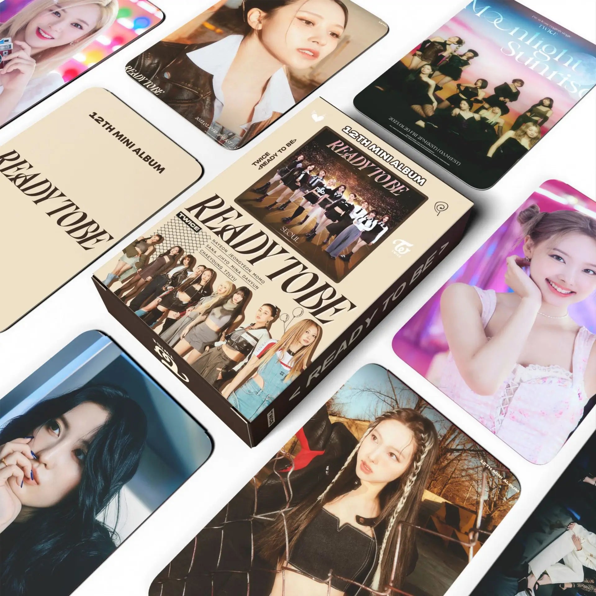 Kit 55 Cards K‑pop Girl Groups – Photocards, Postcards e LOMO para Coleção
